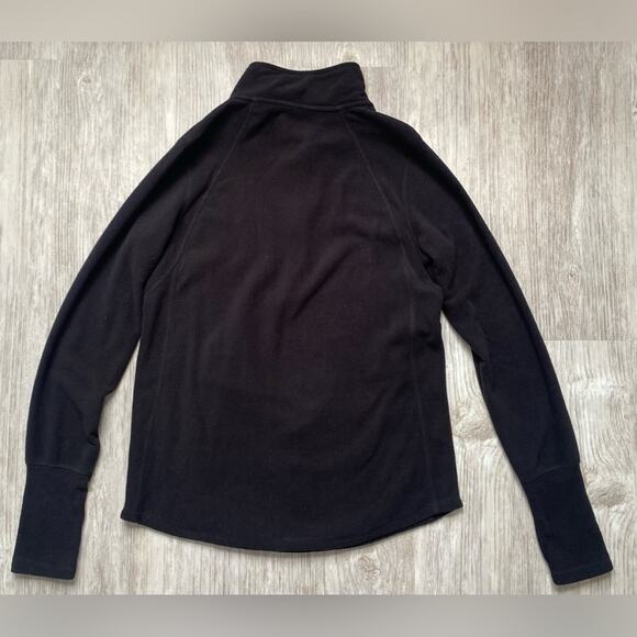 St. John’s Bay | Women's Active Black Pullover Quarter Zip Coat Jacket | Small - Picture 2 of 3